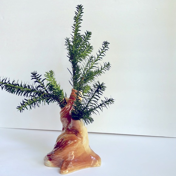 Vintage Tree Vase Handmade OOAK - Picture 2 of 16